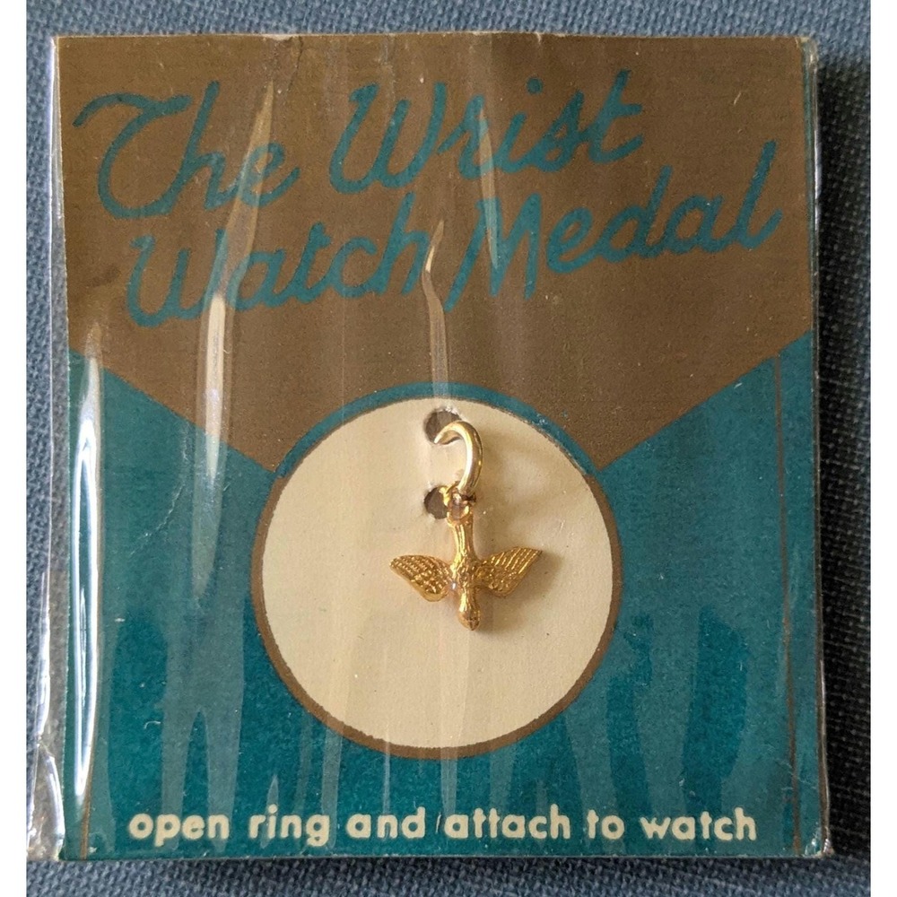Vintage Dove Wrist Watch Charm Saint Joseph Oratory Montreal Original Package